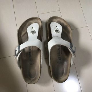 ビルケンシュトック(BIRKENSTOCK)のビルケンシュトック ギゼ  サンダル38(サンダル)