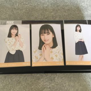 ノギザカフォーティーシックス(乃木坂46)の向井葉月 生写真 花柄トップス コンプ(アイドルグッズ)