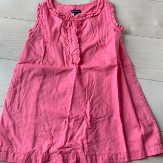 ギャップキッズ(GAP Kids)のGAP kids ワンピース ピンク サイズ100(ワンピース)