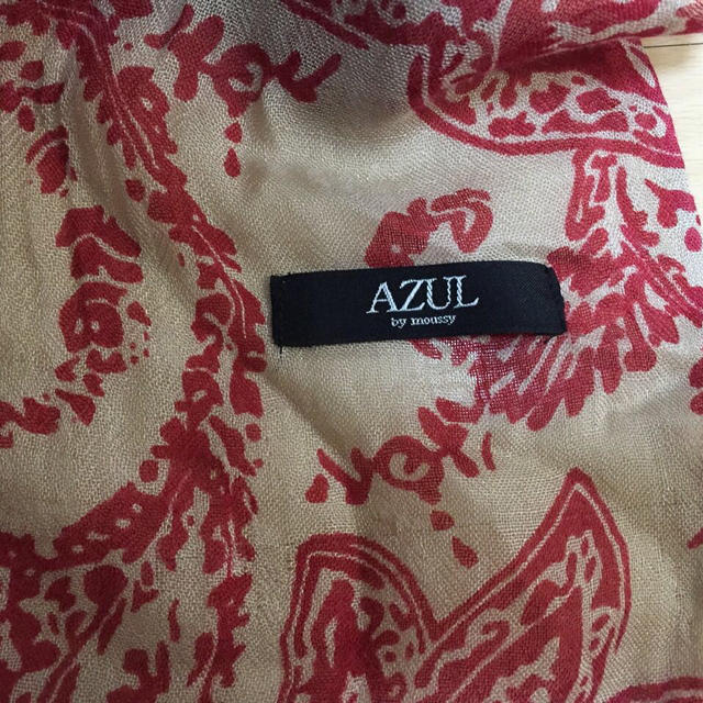 AZUL by moussy(アズールバイマウジー)のAZULストール レディースのファッション小物(ストール/パシュミナ)の商品写真
