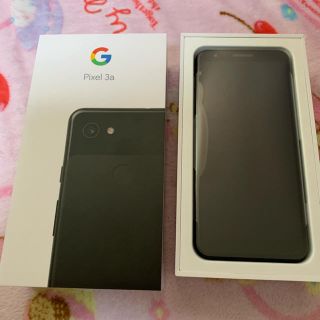 ソフトバンク(Softbank)のPixel3a 64GB ジャストブラック ソフトバンク SIMロック解除済み(スマートフォン本体)