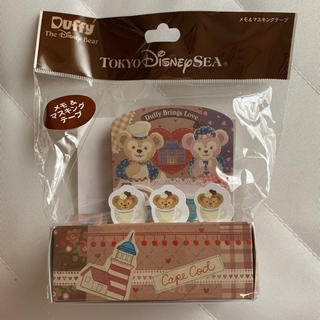 ディズニー(Disney)のダッフィーとシェリーメイ  メモ&マスキングテープ(テープ/マスキングテープ)