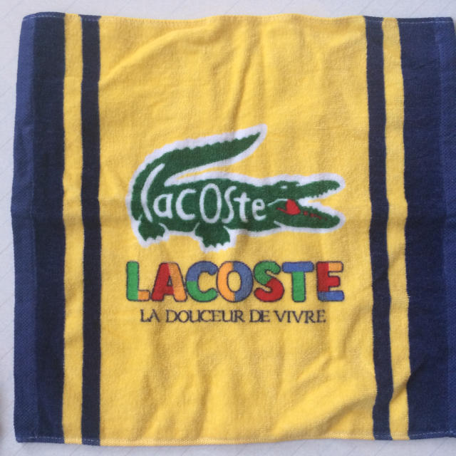 LACOSTE(ラコステ)のラコステ ハンドタオル  新品 インテリア/住まい/日用品の日用品/生活雑貨/旅行(タオル/バス用品)の商品写真