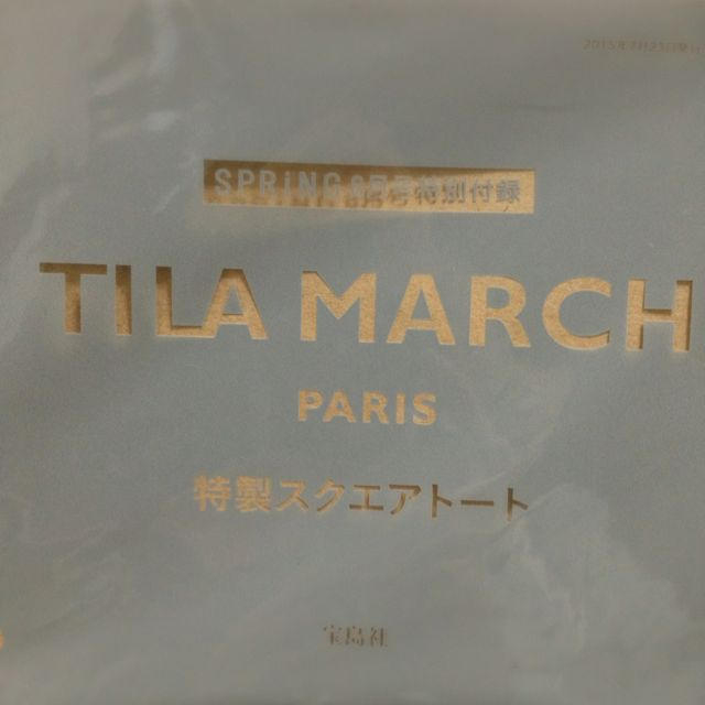 TILA MARCH(ティラマーチ)のティラ マーチ 付録トートバッグ レディースのバッグ(トートバッグ)の商品写真