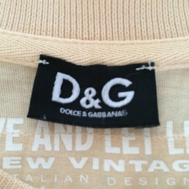 DOLCE&GABBANA(ドルチェアンドガッバーナ)の難あり格安！D&GシンプルロンT メンズのトップス(Tシャツ/カットソー(七分/長袖))の商品写真