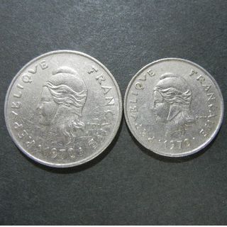仏領ニューカレドニア硬貨(貨幣)