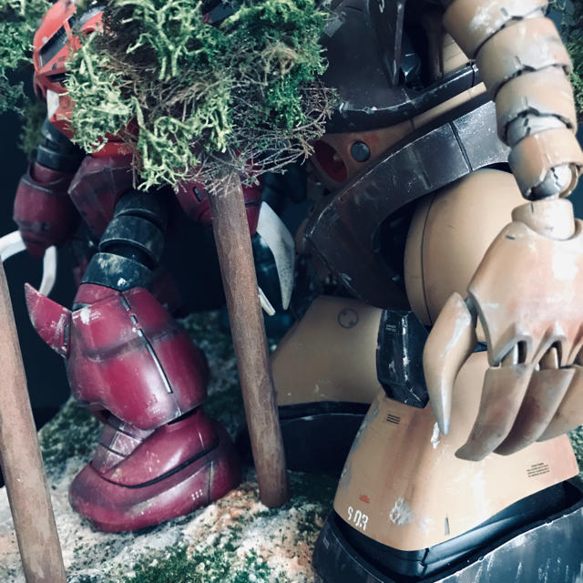 機動戦士ガンダムジオラマ ジャブロー 機動戦士ガンダムジオラマ ジャブロー