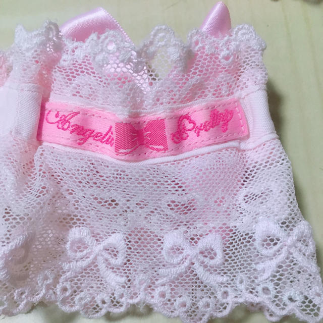 Angelic Pretty(アンジェリックプリティー)のアンプリ お袖留め ピンク レディースのアクセサリー(ブレスレット/バングル)の商品写真