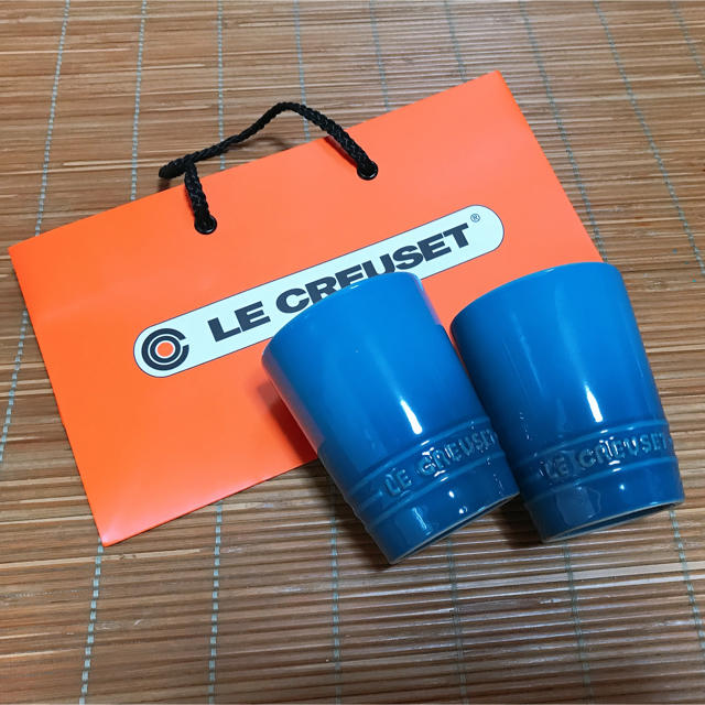 LE CREUSET(ルクルーゼ)のルクルーゼ♡コップ インテリア/住まい/日用品のキッチン/食器(グラス/カップ)の商品写真