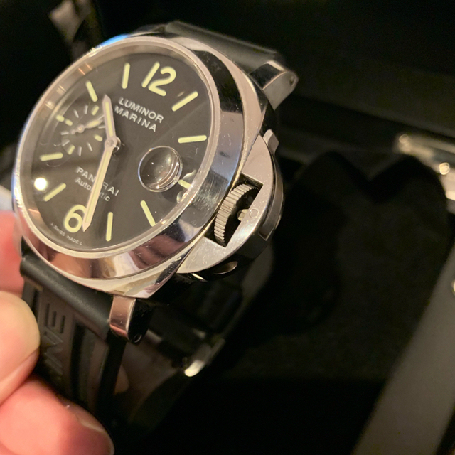 OFFICINE PANERAI(オフィチーネパネライ)のPANERAI PAM00104  パネライ ルミノールマリーナ メンズの時計(腕時計(アナログ))の商品写真