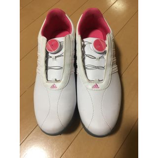 アディダス(adidas)のadidas ゴルフシューズ❤️レディース 23.5(シューズ)