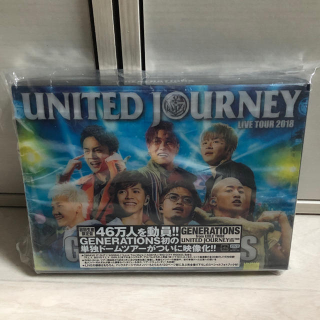 GENERATIONS(ジェネレーションズ)のunited journey Live DVD エンタメ/ホビーのDVD/ブルーレイ(ミュージック)の商品写真