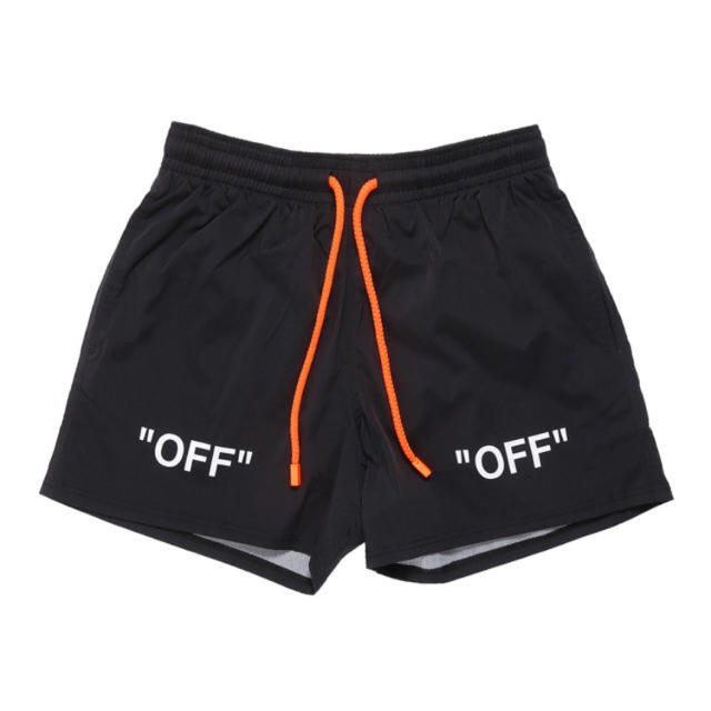 Sサイズ off White BLACK ARROWS SWIMSHORTS