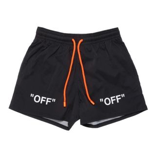 オフホワイト(OFF-WHITE)のSサイズ off White BLACK ARROWS SWIMSHORTS(水着)