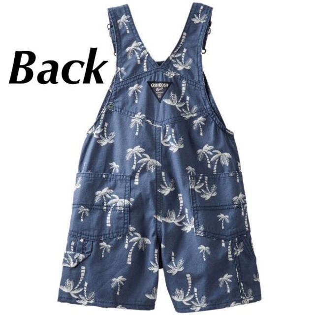 OshKosh(オシュコシュ)の新品未使用🌴ヤシの木×ネイビー 18M キッズ/ベビー/マタニティのキッズ服男の子用(90cm~)(パンツ/スパッツ)の商品写真