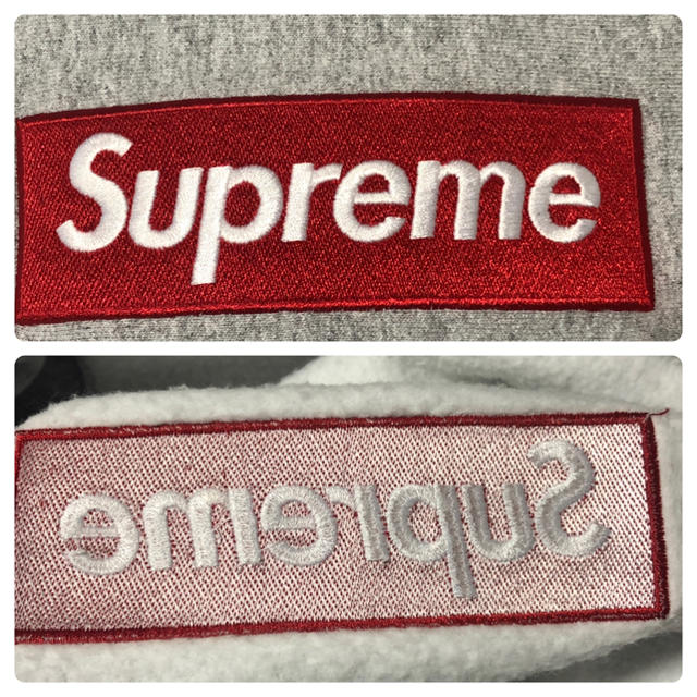 supreme 15AW Box Logo Crewneck S