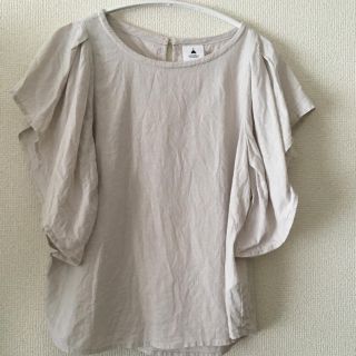 ニコアンド(niko and...)のニコアンド niko and...リネンTシャツ フレアスリーブT(Tシャツ(半袖/袖なし))