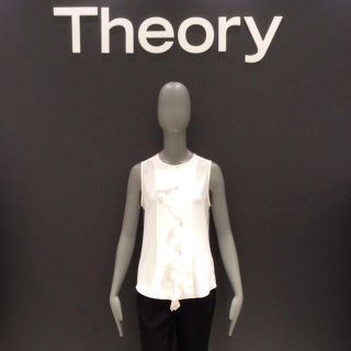 セオリー(theory)のTheory ウォッシャブル ノースリーブブラウス (シャツ/ブラウス(半袖/袖なし))