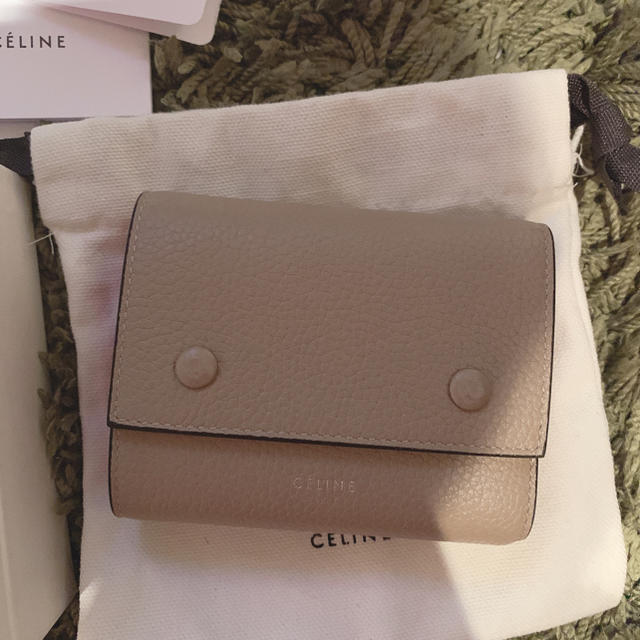 セリーヌ財布 赤 SELINE 折財布 SELINE コンパクト財布123