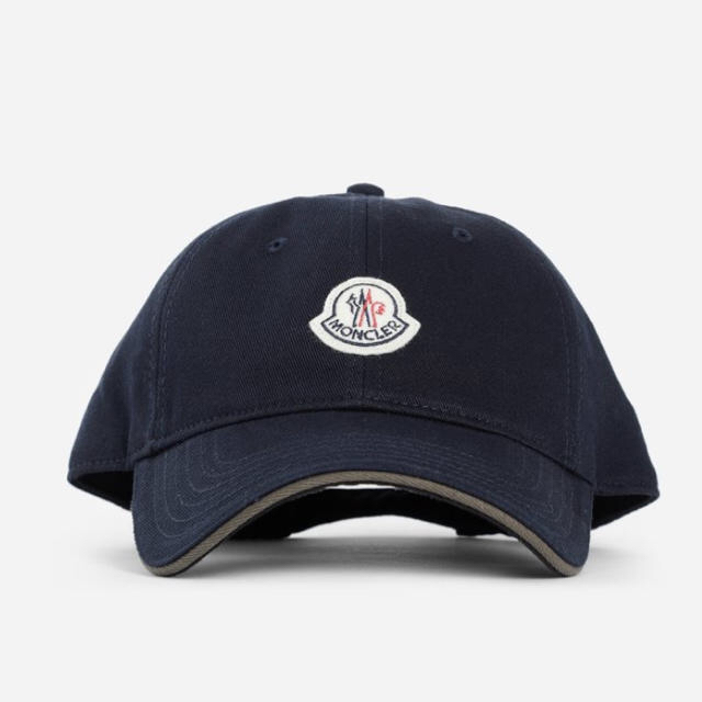 MONCLER(モンクレール)の正規品！新品未使用 モンクレール キャップ NAVY メンズの帽子(キャップ)の商品写真