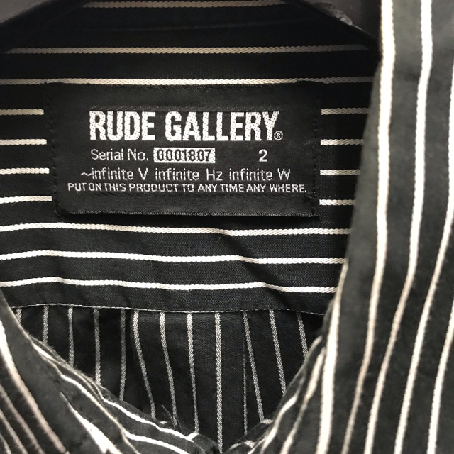 RUDE GALLERY(ルードギャラリー)のストライプシャツ メンズのトップス(シャツ)の商品写真