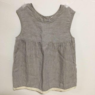 ムジルシリョウヒン(MUJI (無印良品))の無印 無印良品 muji トップス ナチュラル ストライプ(Tシャツ/カットソー)