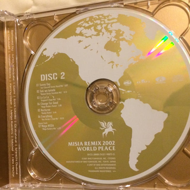 MISSHA(ミシャ)のMISIA/MISIA REMIX 2002 WORLD PEACE エンタメ/ホビーのCD(ポップス/ロック(邦楽))の商品写真