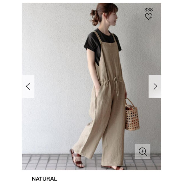 URBAN RESEARCH DOORS - 新品☆かぐれ リネンサロペットの通販 by