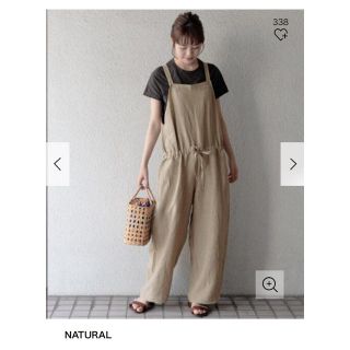 URBAN RESEARCH DOORS - 新品 かぐれ リネンサロペットの