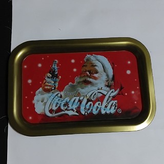 コカコーラ(コカ・コーラ)のコカ・コーラ　金属製トレー(収納/キッチン雑貨)