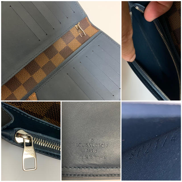 超美品】ルイ・ヴィトン ダミエ ブラザ長財布 超美品】ルイ・ヴィトン ダミエ ブラザ長財布