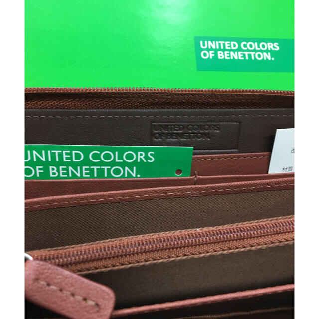 BENETTON(ベネトン)の男女兼用 ベネトン 長財布 ラウンドファスナー メンズのファッション小物(長財布)の商品写真