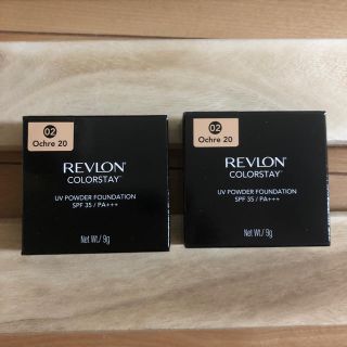 レブロン(REVLON)のレブロン カラーステイ  UV パウダー ファンデーション ２個(ファンデーション)