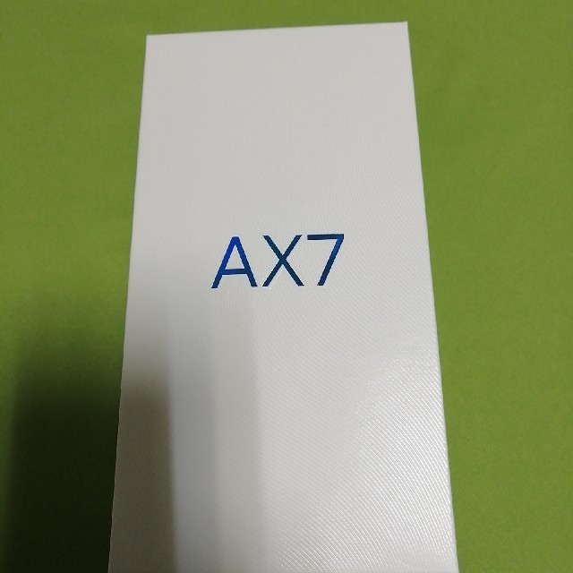 oppo AX7GOLD 新品 未使用 送料込