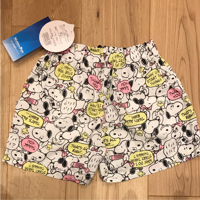 SNOOPY(スヌーピー)のスヌーピー ショートパンツ 120 キッズ/ベビー/マタニティのキッズ服女の子用(90cm~)(パンツ/スパッツ)の商品写真