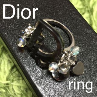 クリスチャンディオール(Christian Dior)のDior 指輪 15号✡キラキラブラック(リング(指輪))