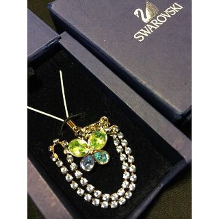 スワロフスキー(SWAROVSKI)のSWAROVSKI ストラップ(ストラップ/イヤホンジャック)