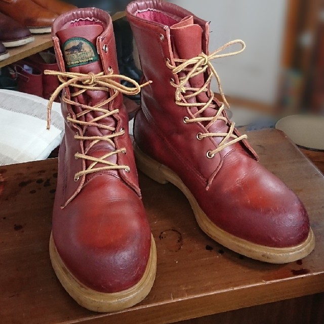 希少◆半円犬タグ◆REDWING レッドウィング 815 9D(27～28cm)