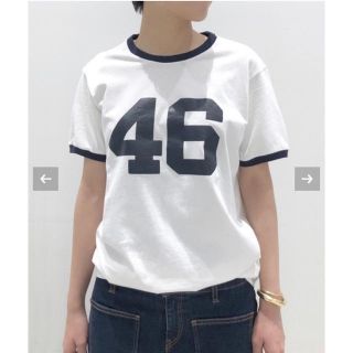 アパルトモンドゥーズィエムクラス(L'Appartement DEUXIEME CLASSE)の新品タグ付き★ HOLIDAY 46 Tシャツ◆(Tシャツ(半袖/袖なし))