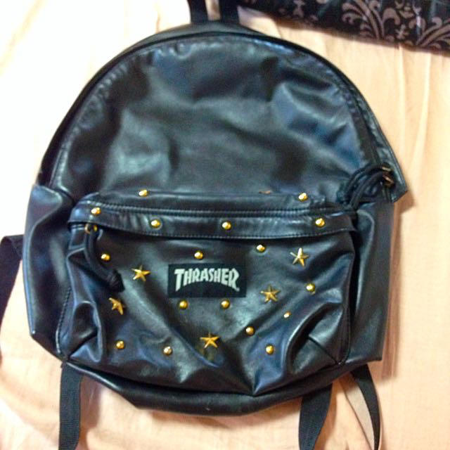 jouetie(ジュエティ)のjouetie❌THRASHERリュック レディースのバッグ(リュック/バックパック)の商品写真