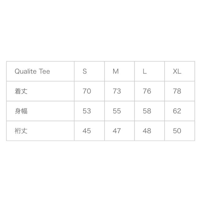 Supreme(シュプリーム)のSupreme Qualite Tee メンズのトップス(Tシャツ/カットソー(半袖/袖なし))の商品写真