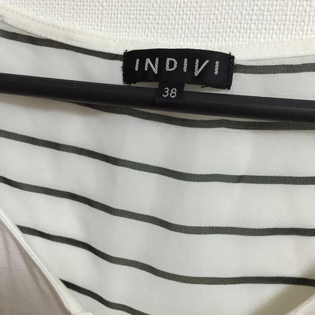 INDIVI(インディヴィ)のINDIVI♡とろみTシャツ レディースのトップス(カットソー(半袖/袖なし))の商品写真