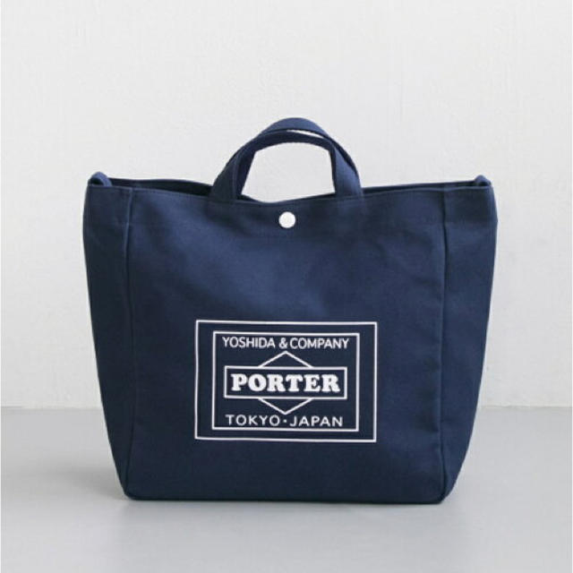 PORTER×URBAN RESEARCH トートバッグ 新品Ｍサイズ ネイビー