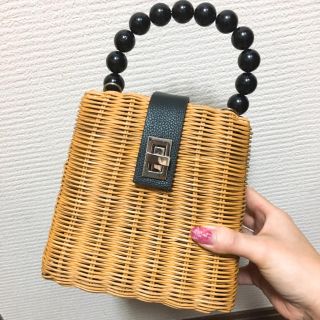 ザラ(ZARA)の大人気  カゴバッグ (かごバッグ/ストローバッグ)