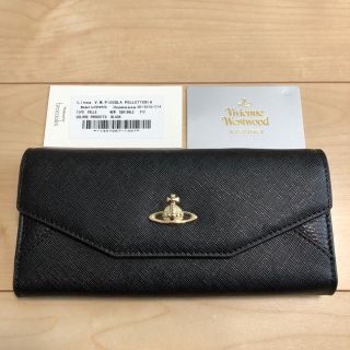 ヴィヴィアンウエストウッド(Vivienne Westwood)の【新品・正規品】ヴィヴィアンウエストウッド 長財布 920 黒(財布)