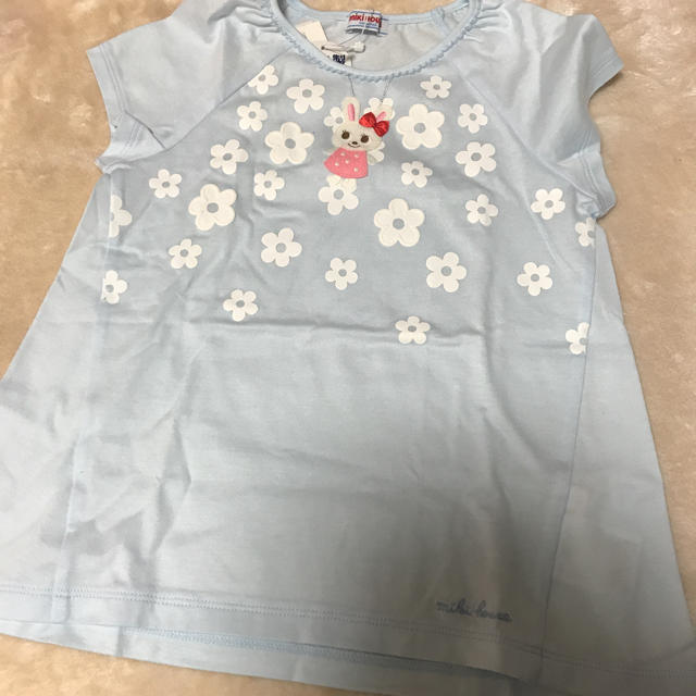 新品 お花うさこネックレスTシャツ