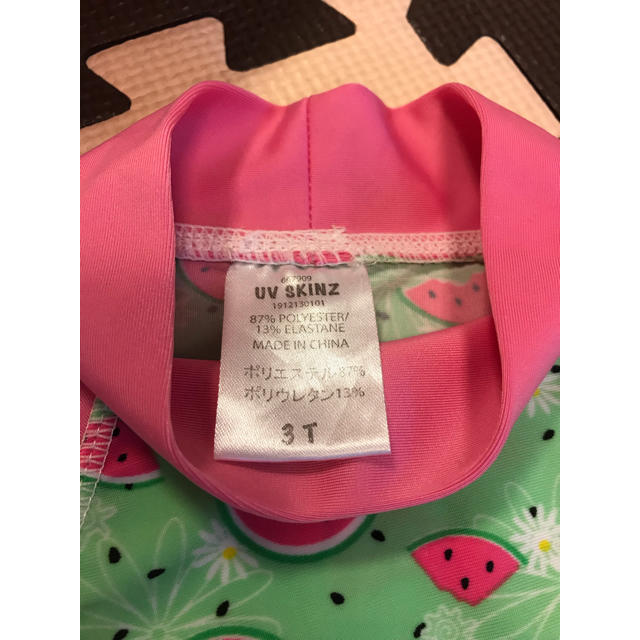 コストコ(コストコ)のキッズ水着3点セット キッズ/ベビー/マタニティのキッズ服女の子用(90cm~)(水着)の商品写真