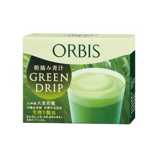 オルビス(ORBIS)のグリーンドリップ 朝摘み青汁 2箱セット （30回分×2箱）(青汁/ケール加工食品)