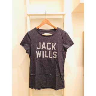 アバクロンビーアンドフィッチ(Abercrombie&Fitch)の美品！イギリス発！JACK WILLS！ロゴTシャツ！(Tシャツ(半袖/袖なし))