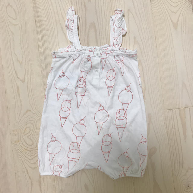 babyGAP(ベビーギャップ)のbaby Gapアイス柄ロンパース キッズ/ベビー/マタニティのベビー服(~85cm)(ロンパース)の商品写真